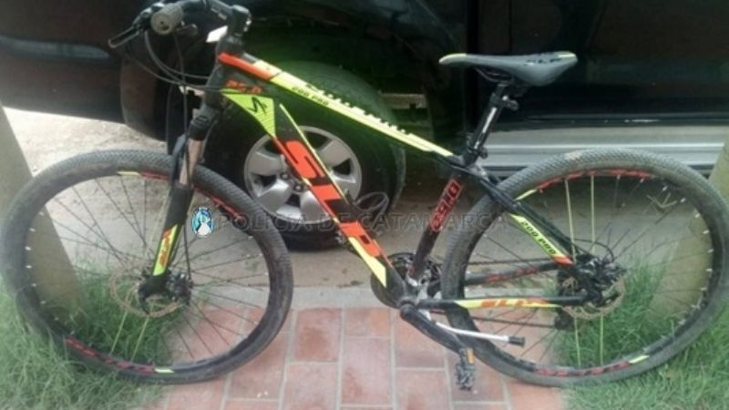 Recuperan una bicicleta sustraída en Valle Viejo