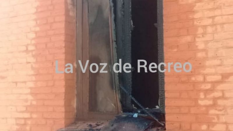 Lamentable: robo, destrozos e incendio en Centro de Jubilados