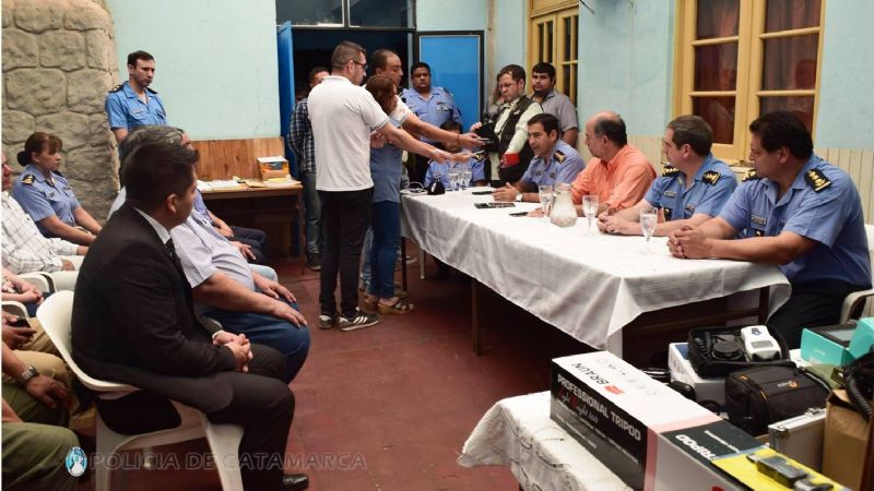 Inauguraron la División Criminalística Tinogasta