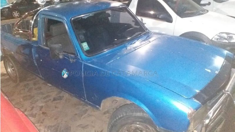 Encontraron en Valle Viejo un carro robado en Capayán