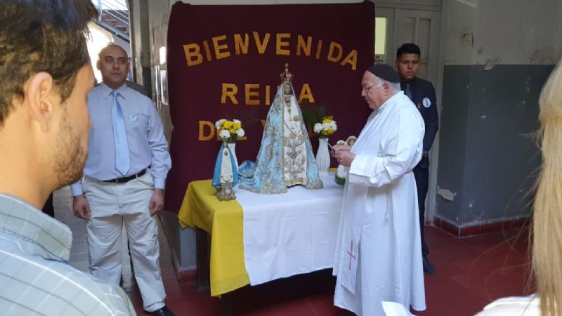 La Virgen del Valle en el Poder Judicial y la Policía Federal