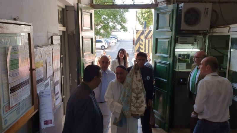 La Virgen del Valle en el Poder Judicial y la Policía Federal