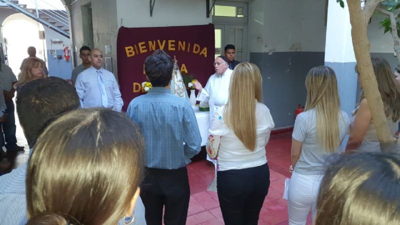 La Virgen del Valle en el Poder Judicial y la Policía Federal