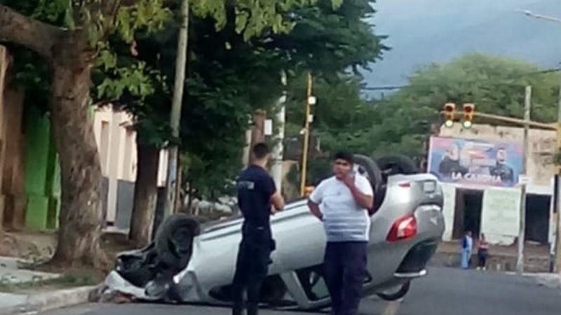 Pedirán informes por el vuelco de un vehículo oficial de FME