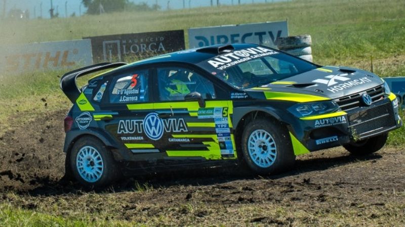 Augusto D’Agostini, el mejor de todos en el “shakedown”