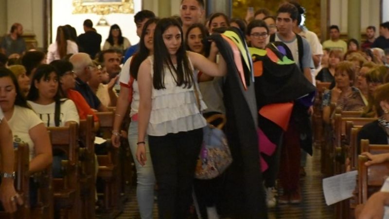 “María es el gran modelo para una Iglesia joven"