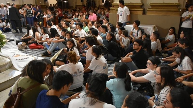 “María es el gran modelo para una Iglesia joven"