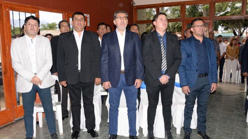 Sánchez juró y asumió su nuevo mandato en Santa María
