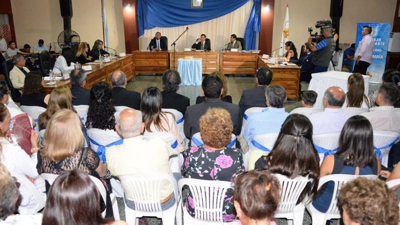 Sánchez juró y asumió su nuevo mandato en Santa María