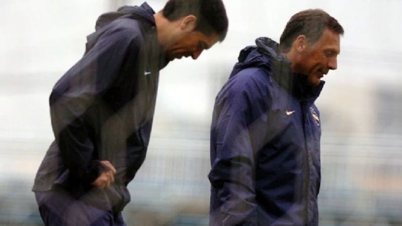 El DT y los jugadores del “plan Riquelme” para Boca