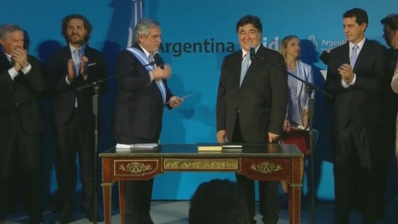 Fernández ya tiene a su Gabinete
