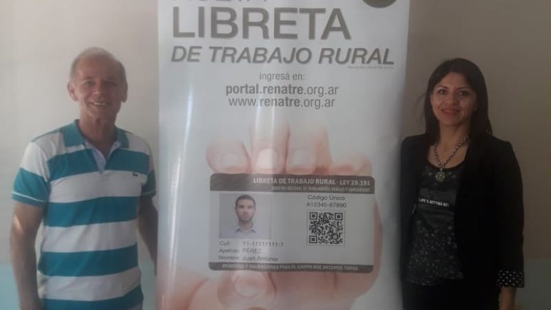 Autoridades del RENATRE presentes en la asunción del gobernador Jalil