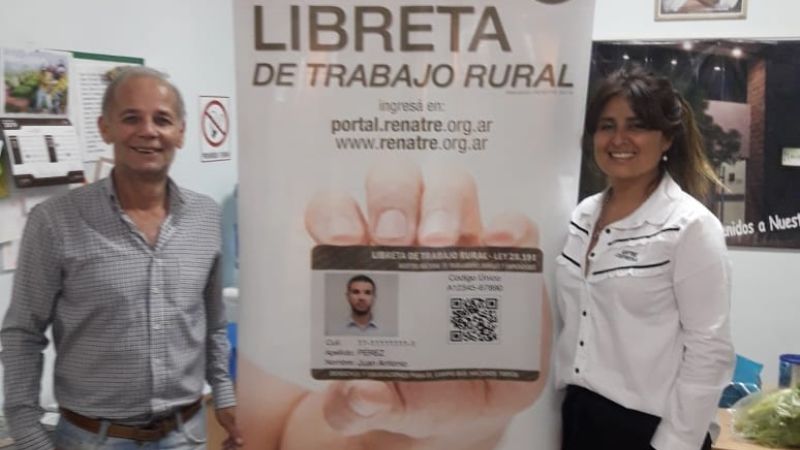 Autoridades del RENATRE presentes en la asunción del gobernador Jalil