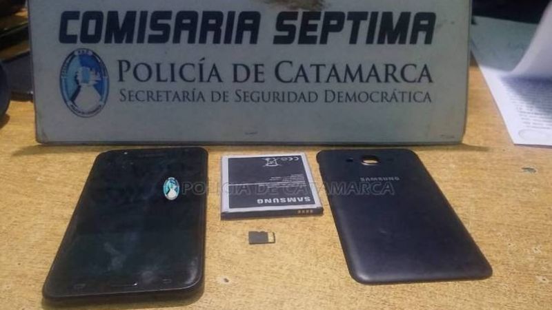 Aprehenden a un joven y recuperan un celular robado