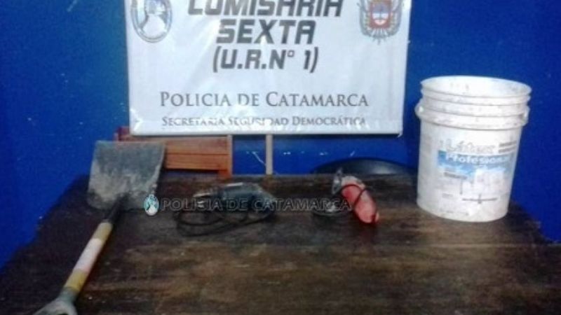 Recuperan elementos sustraídos