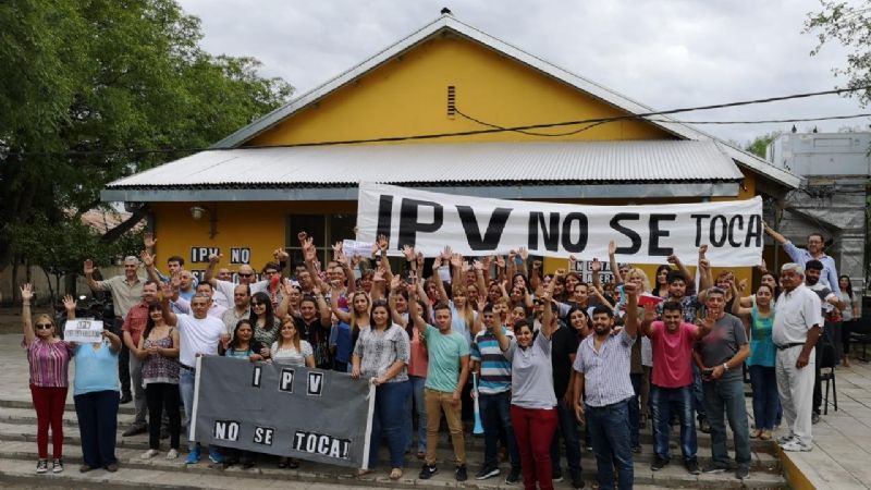 Continúa la protesta “El IPV no se toca”