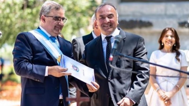 Jorge Moreno, el primer Ministro de Gobierno en años