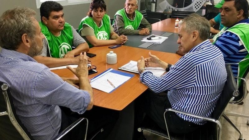 ATE se reunió con Kozicki