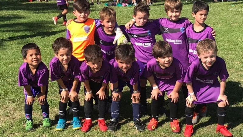 “La Fiel” se lució en un torneo infantil de Carlos Paz