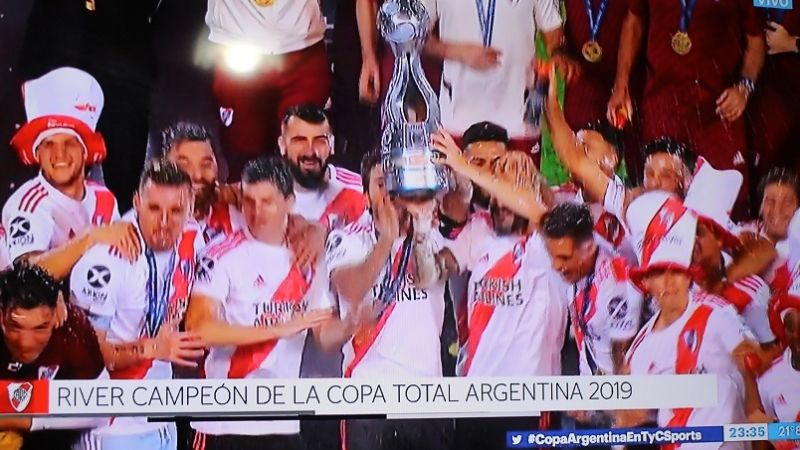 River venció a Central Córdoba y es campeón de la Copa Argentina