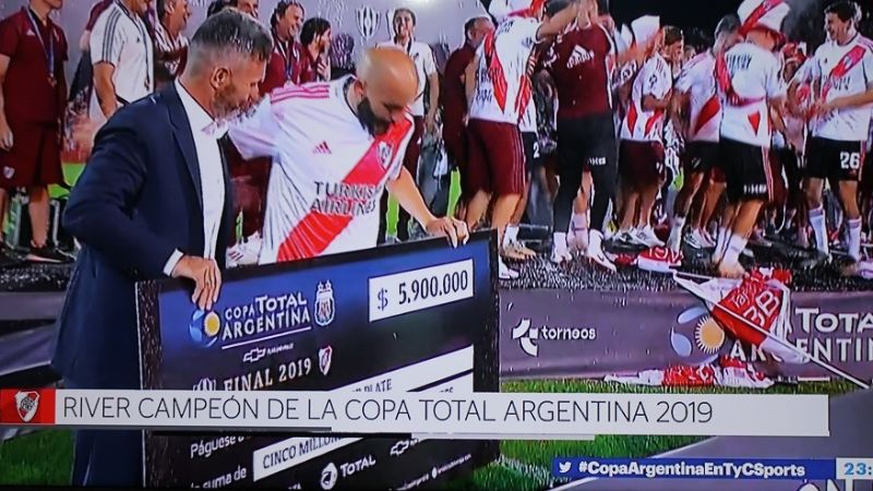 River venció a Central Córdoba y es campeón de la Copa Argentina