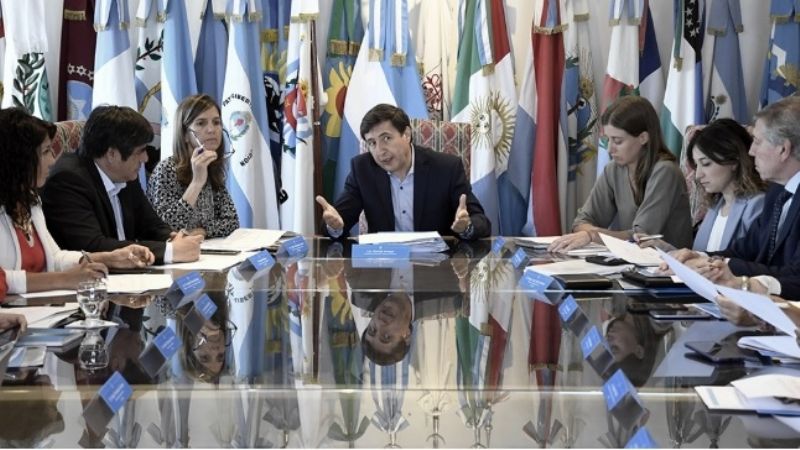 Rivera participó de una reunión con el ministro Arroyo