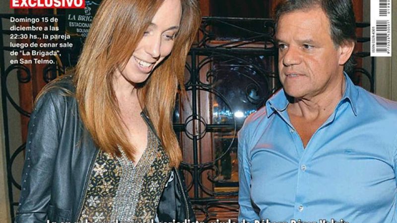 Las fotos que confirman el romance de María Eugenia Vidal y Quique Sacco