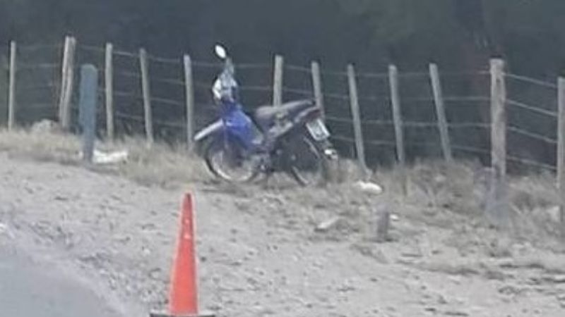 Motociclistas lesionados en la Cuesta de El Portezuelo