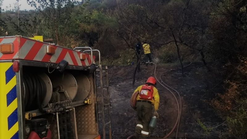 Siguen los incendios: se intensificarán monitoreos en toda la provincia