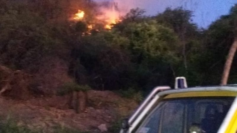 Incendios forestales en Valle Viejo, Huillapima y Banda de Varela
