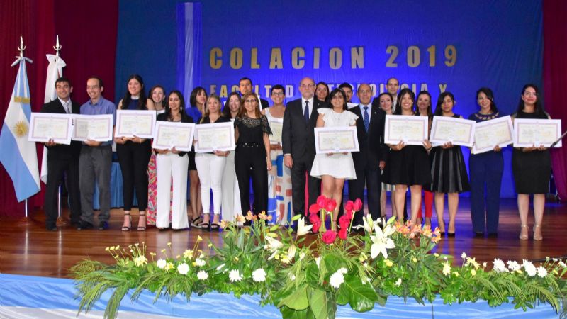 Se recibieron 59 nuevos profesionales en la Facultad de Tecnología