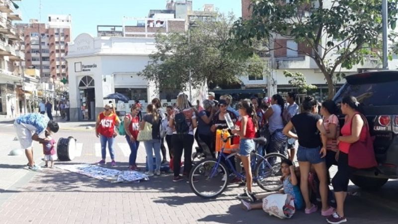 Movilización de diferentes agrupaciones nucleadas por CTA