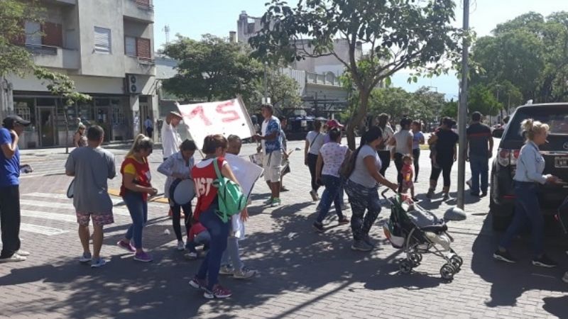 Movilización de diferentes agrupaciones nucleadas por CTA