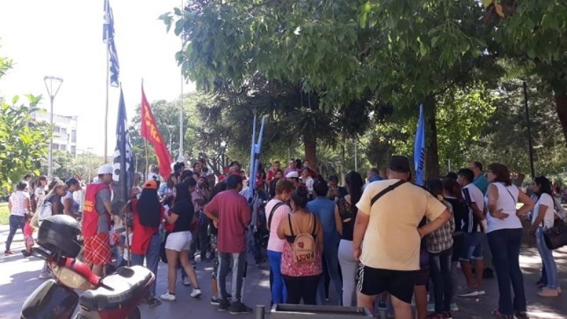 Movilización de diferentes agrupaciones nucleadas por CTA