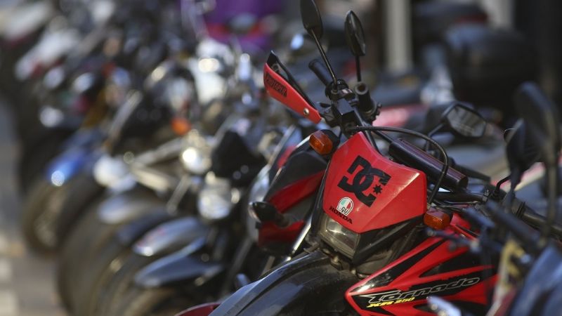 El patentamiento de motos cayó 40,5% interanual en noviembre