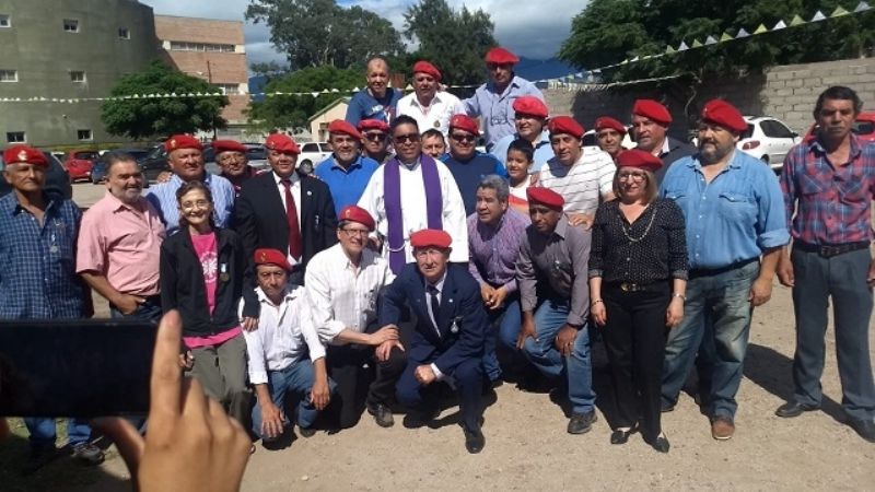 La Virgen visitó a instituciones policiales