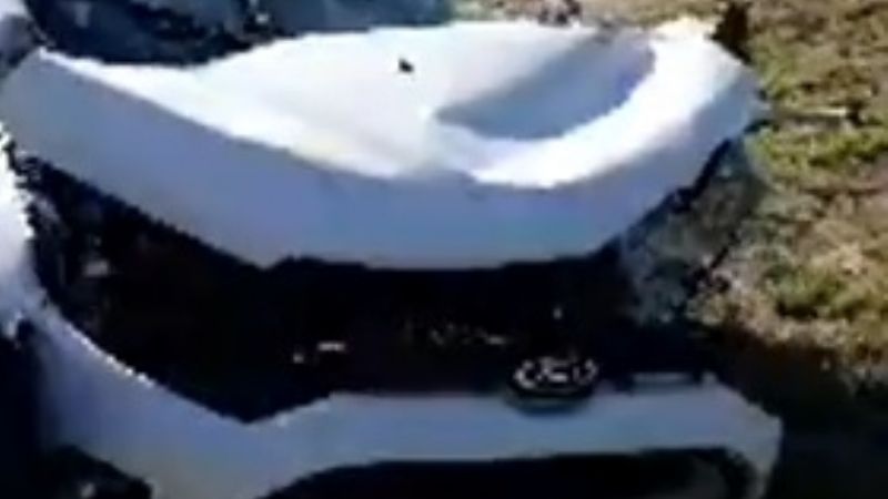 Tremendo choque en la ruta 157