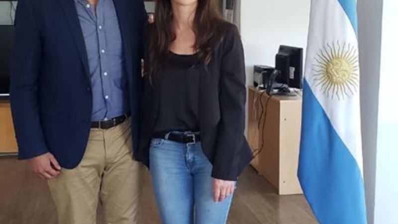 Sánchez se reunió con funcionarias nacionales de Turismo y Deportes