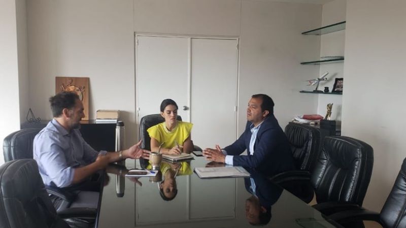 Sánchez se reunió con funcionarias nacionales de Turismo y Deportes