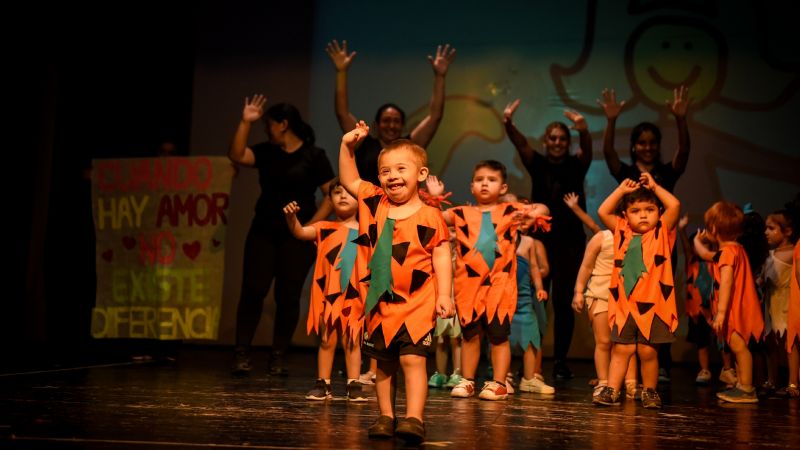 Una superproducción televisiva para cerrar un nuevo ciclo del Jardín Maternal