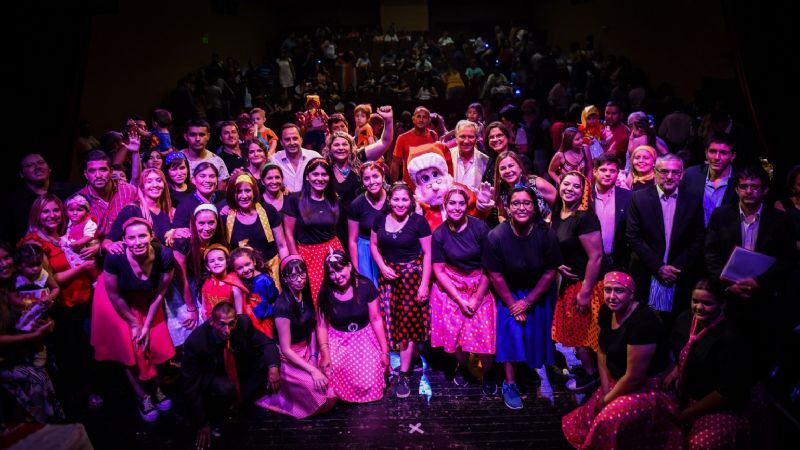 Una superproducción televisiva para cerrar un nuevo ciclo del Jardín Maternal