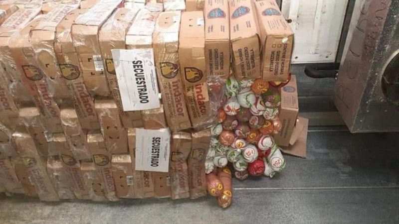 Secuestraron 1.180 kilos de productos alimenticios y fiambres