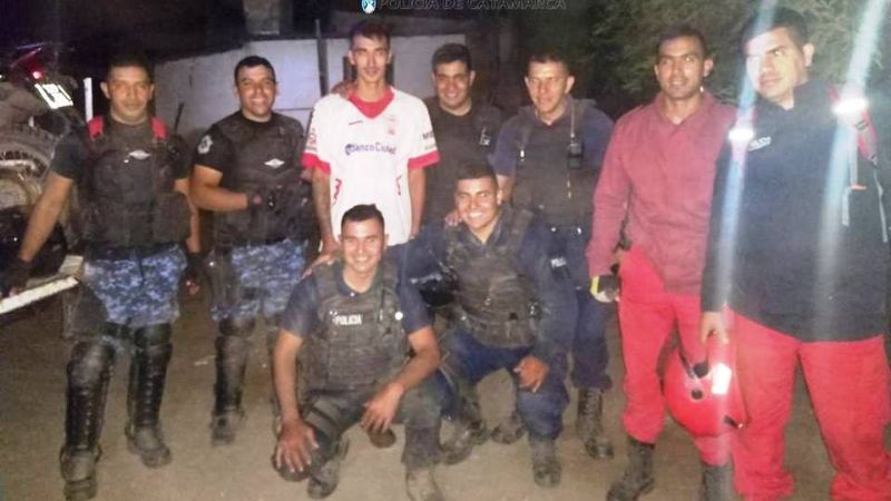 Se perdió practicando enduro en el camino viejo a El Rodeo