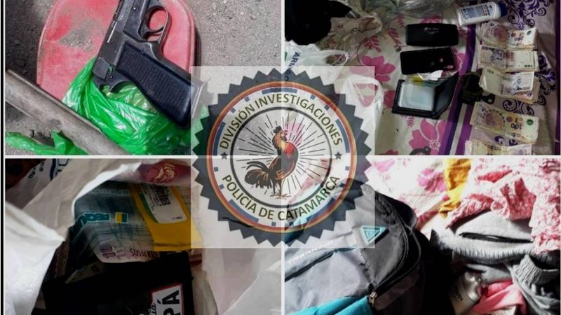 Arrestan a un joven por el robo de un arma a un policía