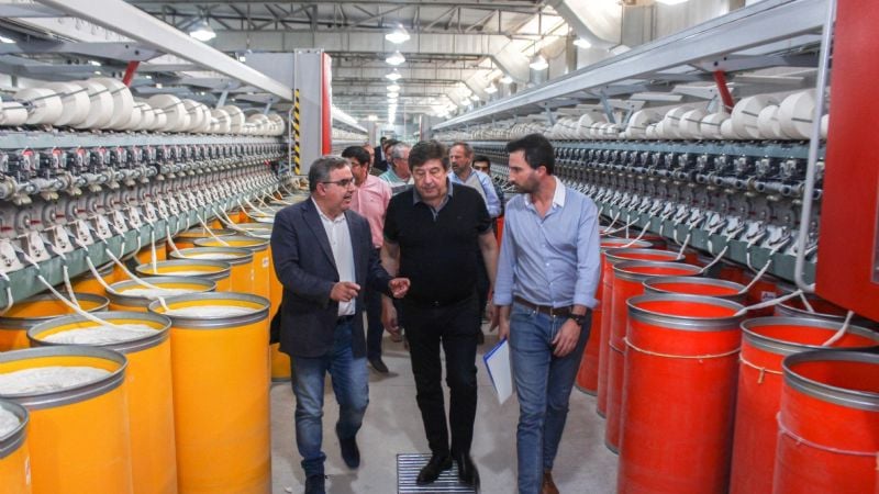 Raúl recorrió Algodonera del Valle y la Comunidad Menonita de Catamarca