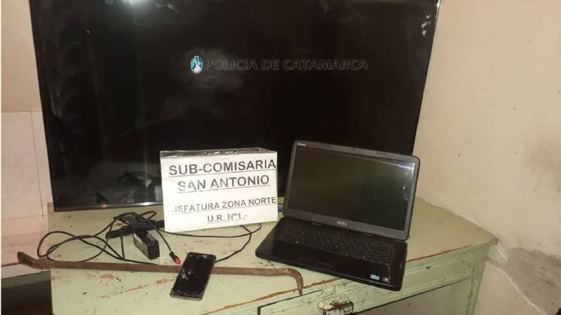 En una persecución, aprehenden a tres ladrones