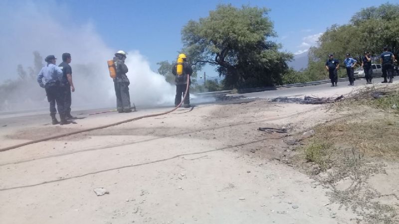 Protesta de contratados en Valle Viejo