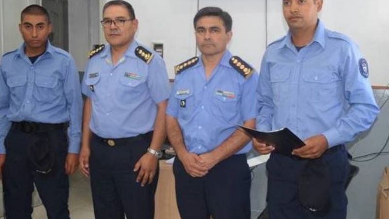 Reconocimiento para policías