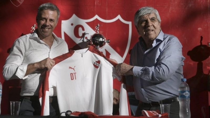 Lucas Pusineri ya es el DT de Independiente