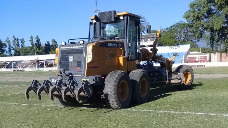La Liga Chacarera realiza el perfilado de su cancha